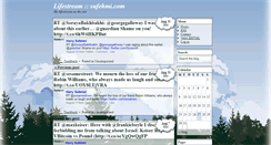 Desktop Screenshot of lifestream.sufehmi.com